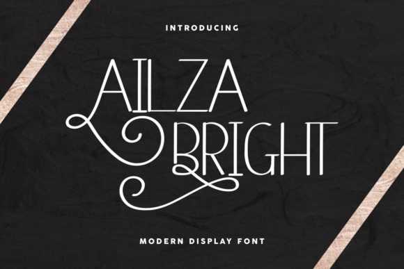 Ailza Bright: The Elegant Sans Serif for Polished Brand Identity