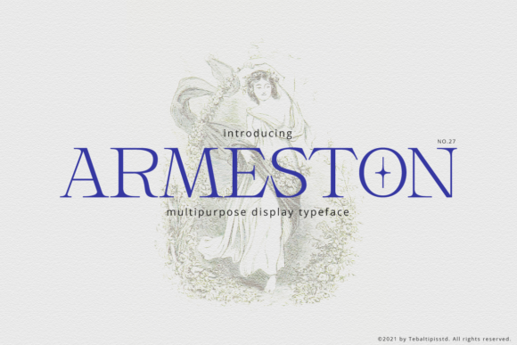 Armeston: An Elegant Serif Typeface for Handmade Brands