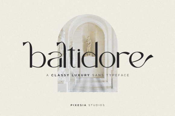 Baltidore: The Elegant Sans Serif Font for Polished Branding