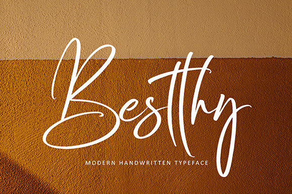 Besthy: The Elegant Script Typeface for Polished Brand Identity
