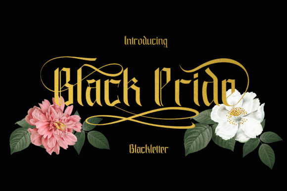 Black Pride: A Distinctive Blackletter Typeface for Editorial Design
