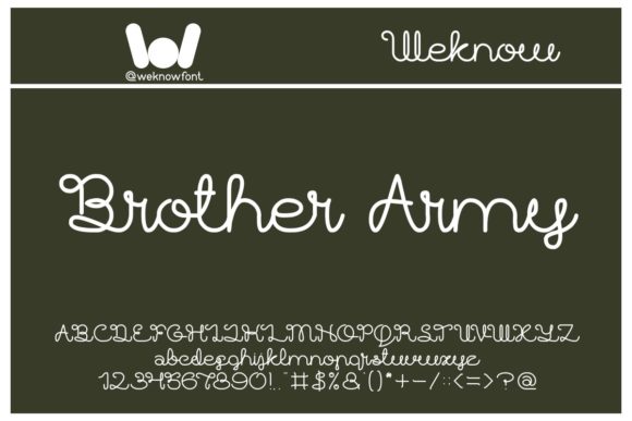 Brother Army Typeface: A Designer’s Review for Campaign Visuals