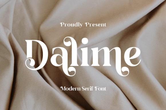 Dalime: The Elegant Serif Typeface for Handmade Product Design