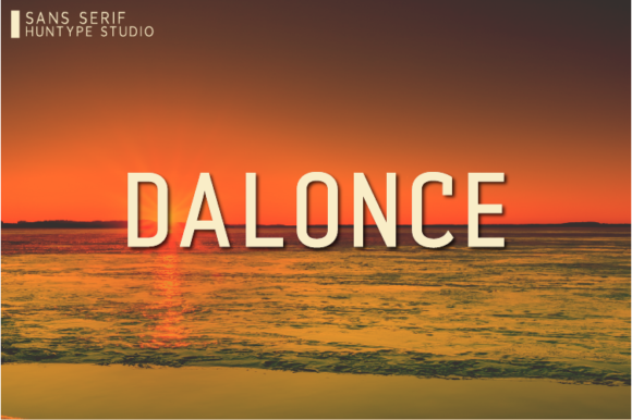 Dalonce: The Minimal Sans Serif Font for Clean Digital Layouts