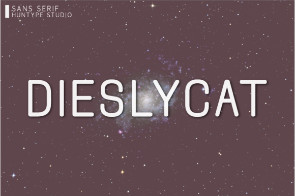 Dieslycat: The Minimal Sans Serif Typeface for Modern Editorial Design