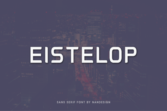 Eistelop: The Minimal Sans Serif Font for Handmade Brands