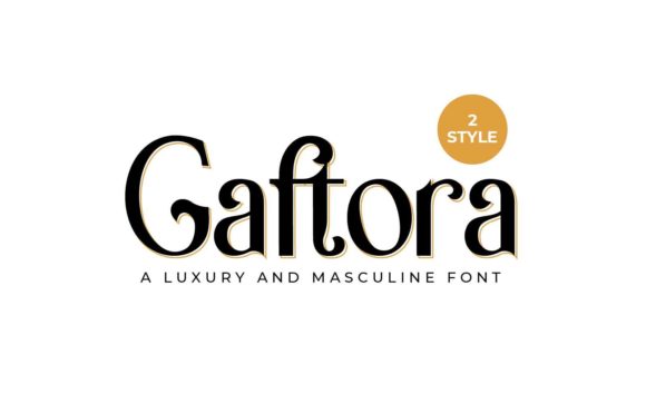 Gaftora: The Elegant Serif Font for Professional Branding