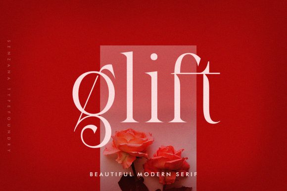 Glift: An Elegant Serif Font for Handmade Brands