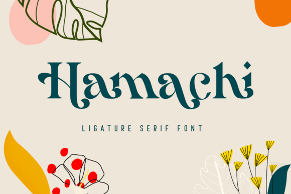 Hamachi Typeface: Elevating Editorial Design with Elegant Serif Typography