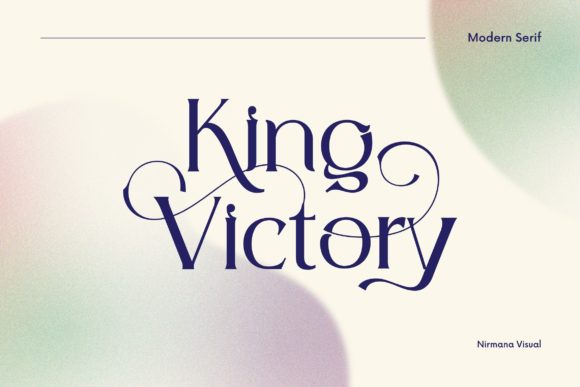 King Victory Typeface: A Premium Serif for Elegant Web Design
