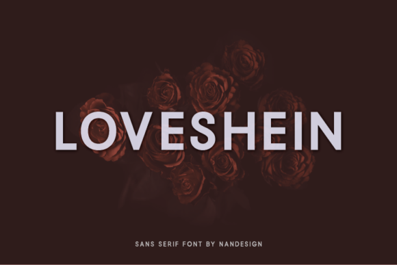 Loveshein: The Minimal Sans Serif Font for Clean Brand Identity
