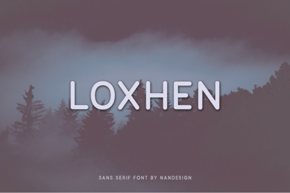 Loxhen: The Minimal Sans Serif Font for Scroll-Stopping Campaigns
