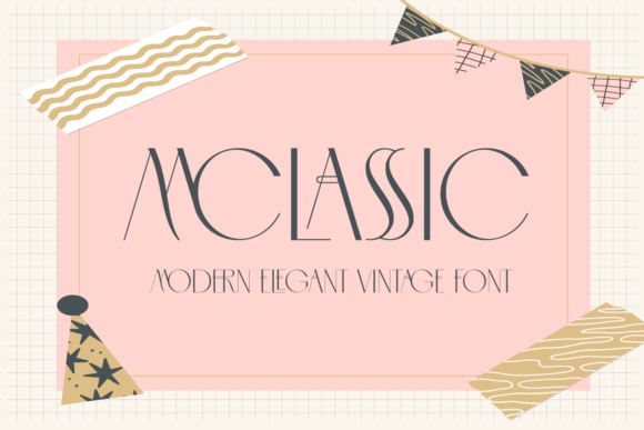 Mclassic: The Elegant Sans Serif Font for Polished Brand Identity