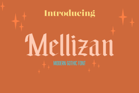 Melizan Gothic Typeface: Elevate Handmade Brand Identity