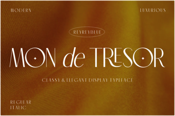 Mon De Tresor: A Refined Sans Serif for Modern Editorial Design