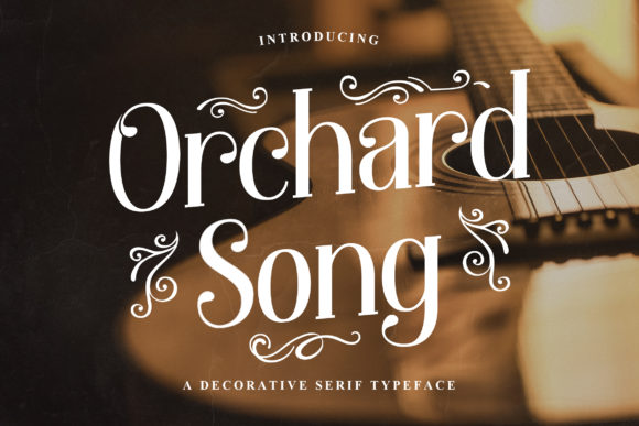 Orchard Song: The Elegant Serif Typeface for Handmade Branding