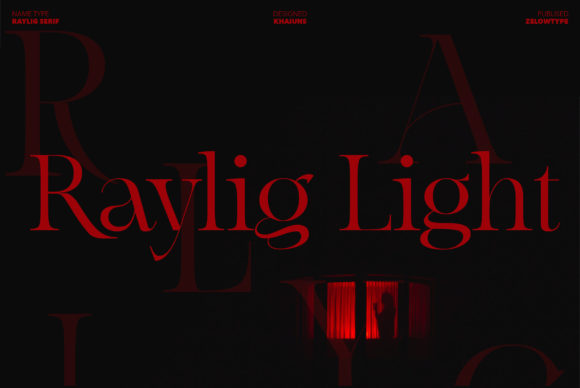 Raylig Light: The Elegant Serif Typeface for Handmade Creations