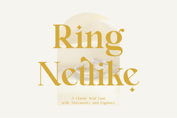 Ring Netlike: A Serif Font for Polished Digital Branding