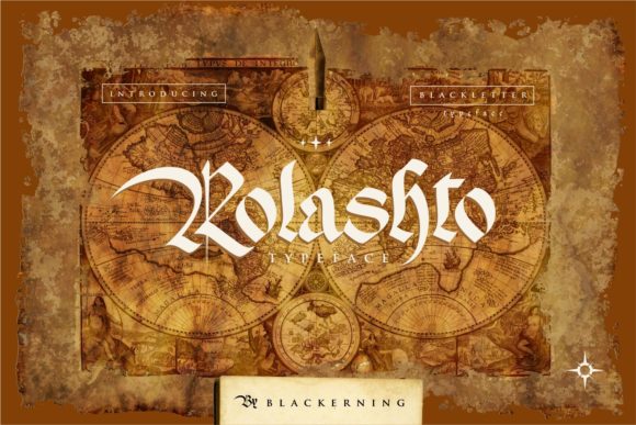 Rolashto: The Blackletter Typeface for Editorial Excellence