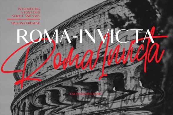 Roma Invicta Review: A Versatile Duo Font for Modern Brand Identity