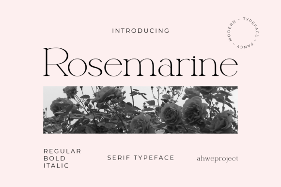 Rosemarine Typeface Review: Elevating Small Business Brand Identity