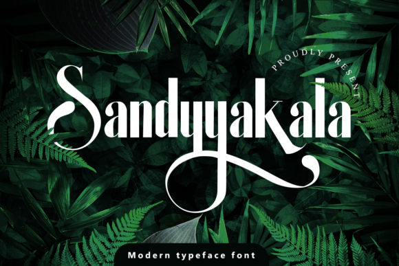 Sandyyakala: The Elegant Sans Serif Typeface for Modern Editorial Design