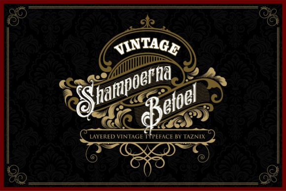 Shampoerna Betoel: The Blackletter Typeface for Bold Digital Branding