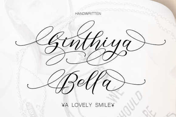 Sinthiya Bella: The Elegant Script Typeface for Handmade Branding