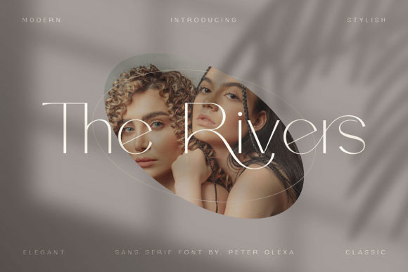 The Rivers: A Modern Sans Serif for Clean Digital Layouts