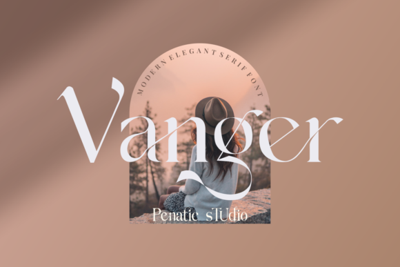 Vanger: A Premium Serif Typeface for Modern Web Design