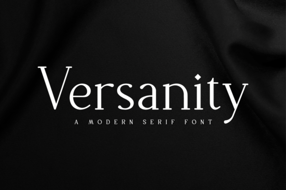 Versanity: The Serif Typeface That Elevates Digital Brand Identity