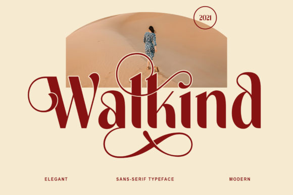 Walkind: The Elegant Serif Font for Modern Brand Identity