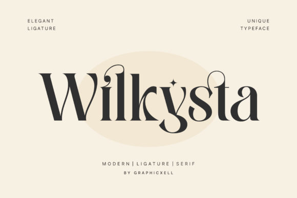 Wilkista: The Elegant Serif Font for Handmade Creators