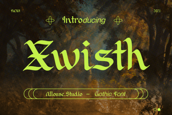 Xwisth: The Elegant Blackletter Typeface for Bold Brand Identity